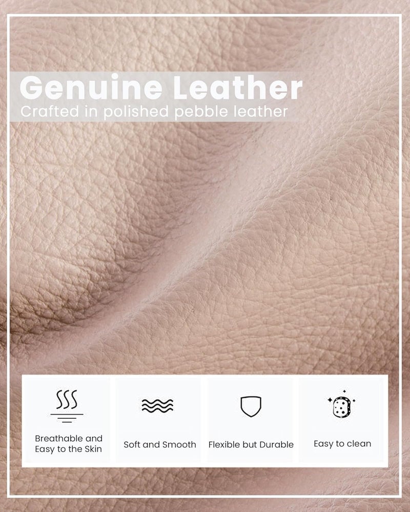 befen Genuine Leather Small Crossbody Bags for Women, Cell Phone Cross body Purse Bag with RFID Blocking Card Slots - Image 5